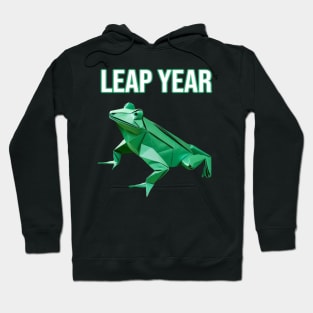 Leap Year Origami Frog - PanfurWare LLC Hoodie